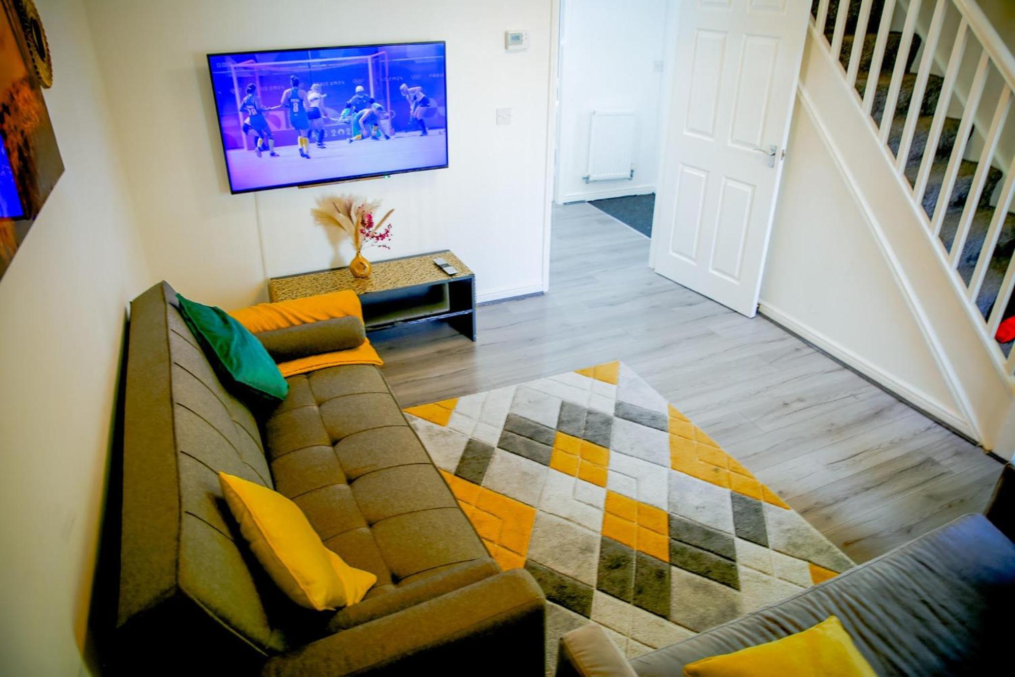 Casa vacanze The Wynne House - 3 Bedroom Luxury House With 5 Beds & Free Parking Near Centre, And A Walking Distance To The Etihad Stadium & Coop Live Arena Manchester